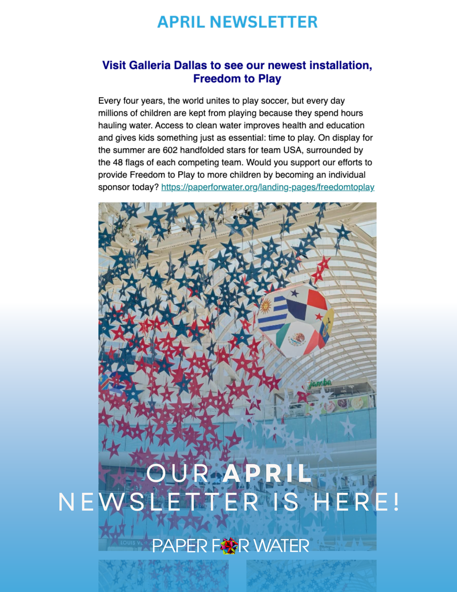April 2026 Newsletter