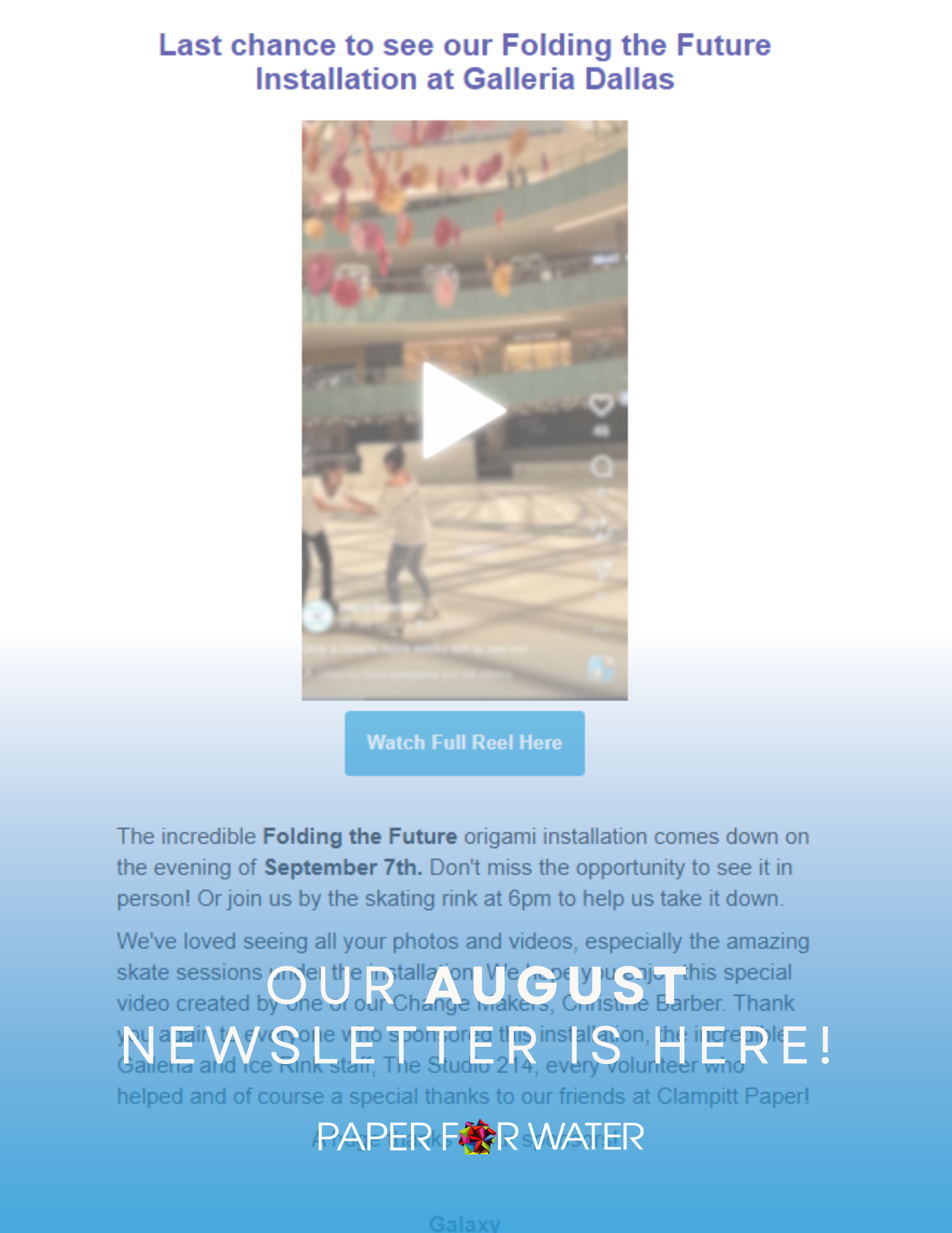 August 2025 Newsletter