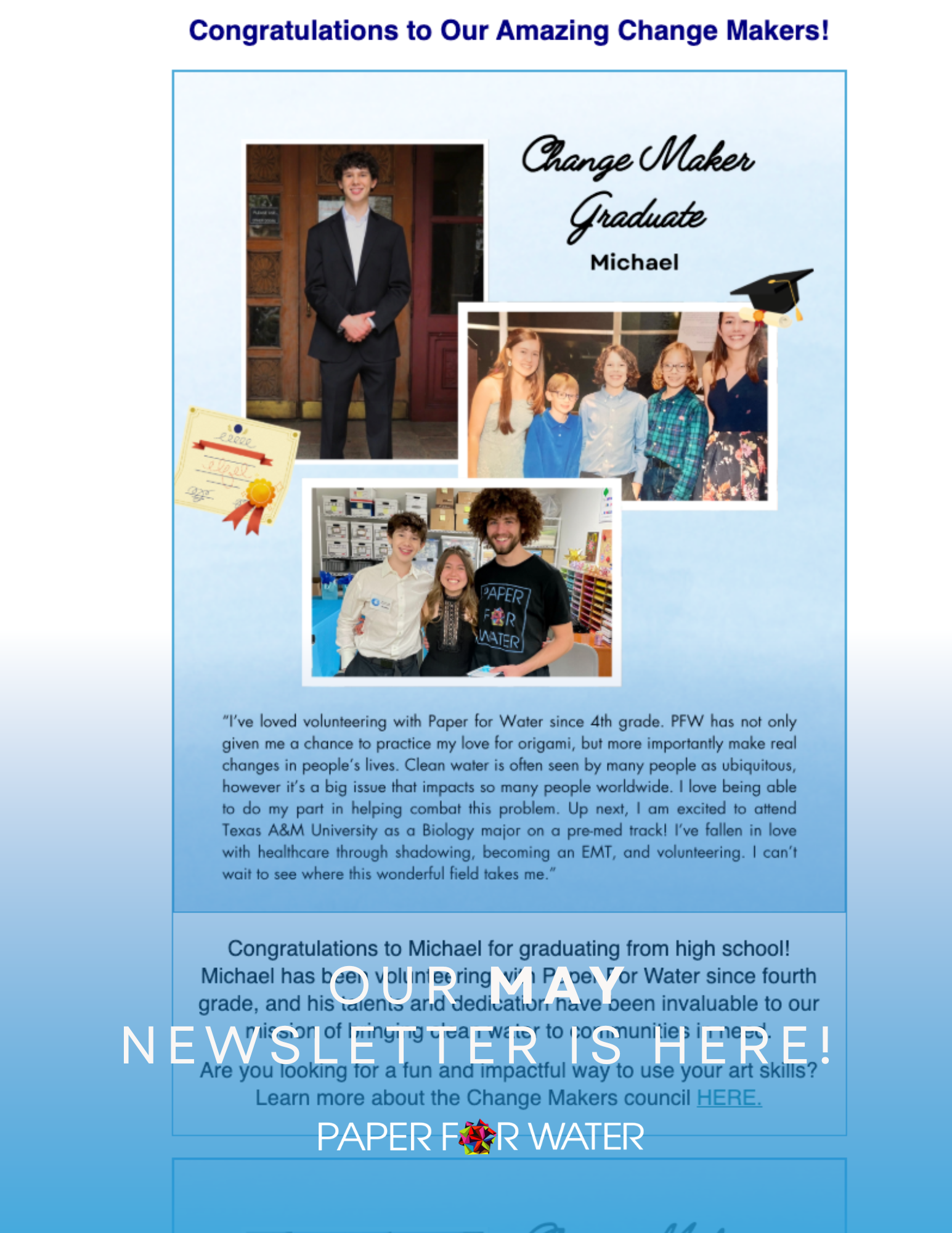 May 2026 Newsletter